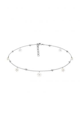 Lilou colier placat cu aur Flowers 125/34/LAN