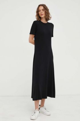 Marc O'Polo rochie culoarea negru, maxi, drept