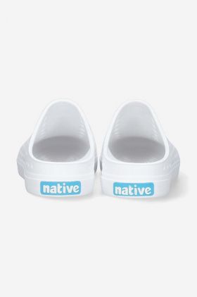 Native papuci Native Jefferson Clog Sugarlite culoarea alb