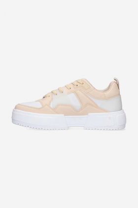 Buffalo sneakers culoarea bej