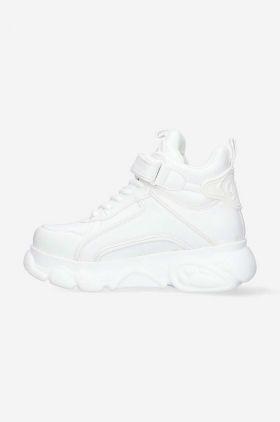 Buffalo sneakers culoarea alb