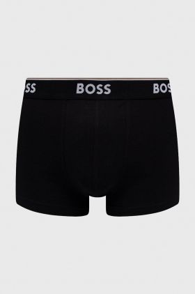 BOSS boxeri 3-pack barbati, culoarea negru