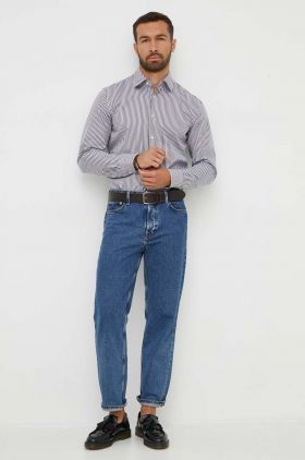 BOSS camasa barbati, cu guler clasic, slim