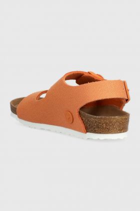 Birkenstock sandale copii culoarea portocaliu