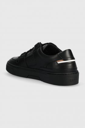 BOSS sneakers din piele Gary culoarea negru, 50498064