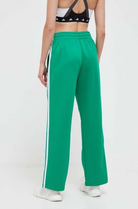 adidas Originals pantaloni de trening culoarea verde, cu imprimeu