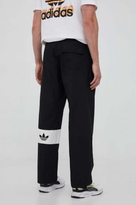 adidas Originals pantaloni de trening culoarea negru, modelator