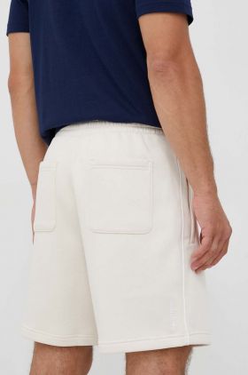 adidas Originals pantaloni scurti barbati, culoarea bej