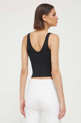 Hollister Co. top femei, culoarea negru