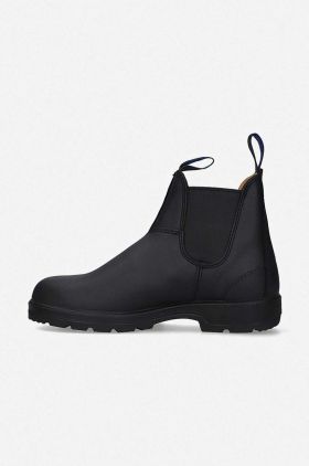 Blundstone ghete chelsea de piele 566 barbati, culoarea negru