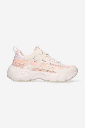Buffalo sneakers culoarea bej