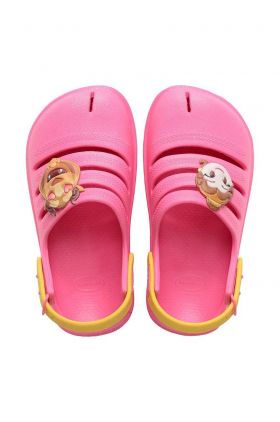 Havaianas slapi copii CLOG PRINCESAS culoarea roz