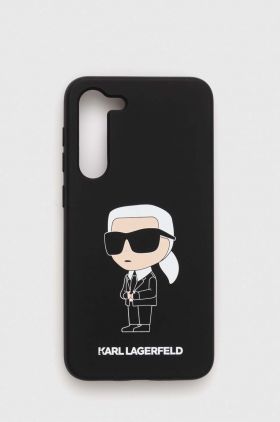 Karl Lagerfeld husă pentru telefon S23+ S916 culoarea negru