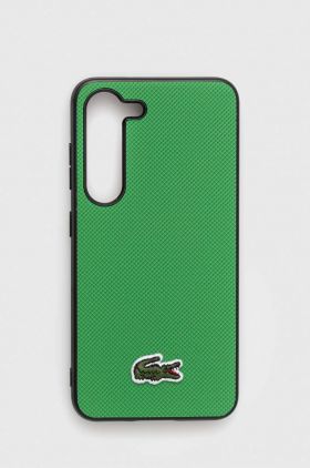 Lacoste husă pentru telefon Galaxy S23 culoarea verde