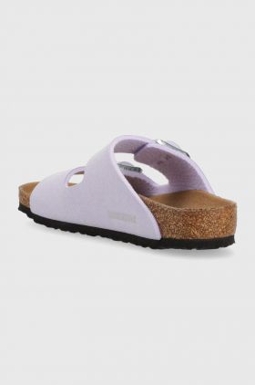 Birkenstock slapi copii culoarea violet