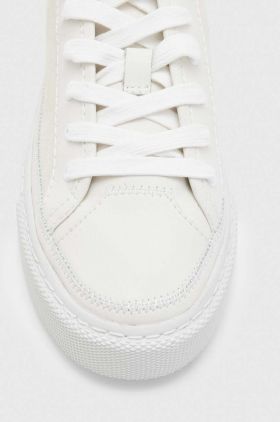 AllSaints sneakers din piele MILLA culoarea bej, WF716Y