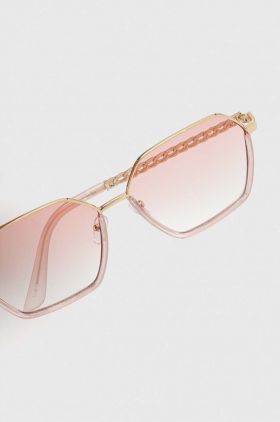 Jeepers Peepers ochelari de soare culoarea auriu