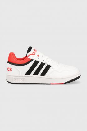 adidas Originals sneakers pentru copii HOOPS 3. K culoarea alb