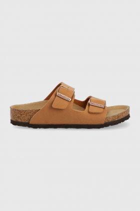 Birkenstock slapi copii Arizona culoarea maro