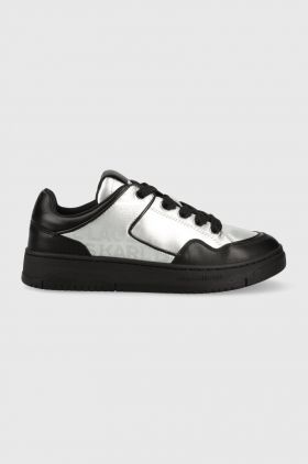 Karl Lagerfeld Jeans sneakers KREW KL culoarea argintiu, KLJ53020