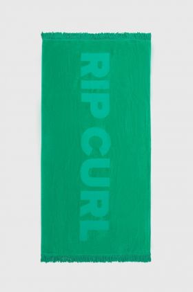 Rip Curl prosop din bumbac culoarea verde