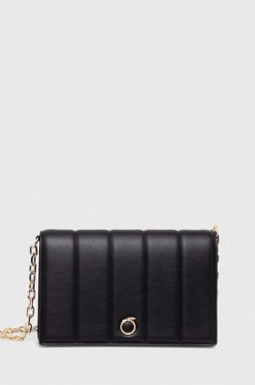 Trussardi poseta culoarea negru