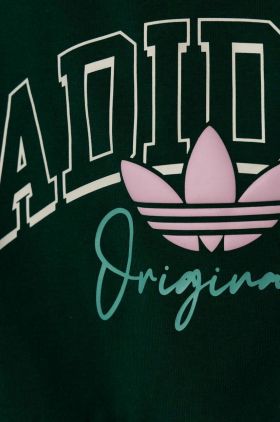 adidas Originals top copii culoarea verde