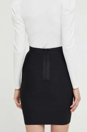 Answear Lab fusta culoarea negru, mini, creion