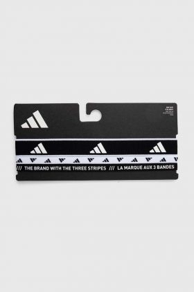 adidas Performance bentițe pentru cap 3-pack culoarea negru IA3031