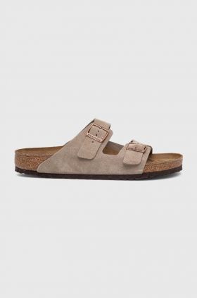 Birkenstock papuci Arizona VL 0051461 bărbați, culoarea bej 0051461-sand