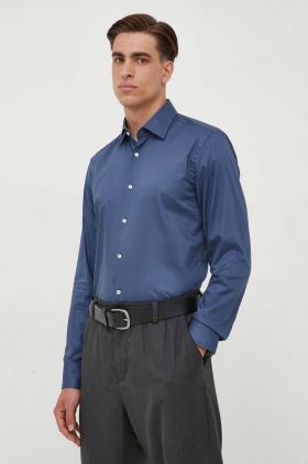 BOSS camasa din bumbac barbati, cu guler clasic, slim