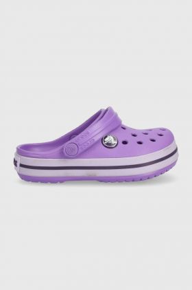 Crocs slapi copii 204537 culoarea violet