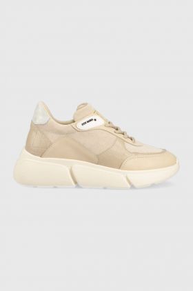 Steve Madden sneakers Many culoarea bej, SM11002094