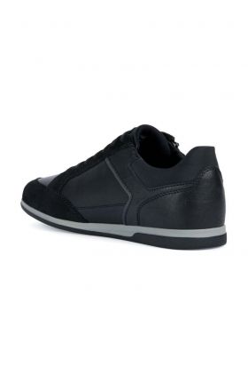 Geox sneakers din piele U RENAN B culoarea negru, U354GB 0CL22 C9999