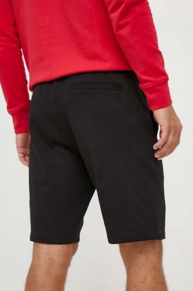 Armani Exchange pantaloni scurti din bumbac culoarea negru
