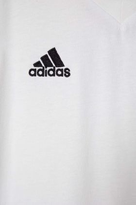 adidas Performance tricou de bumbac pentru copii ENT22 TEE Y culoarea alb, cu imprimeu