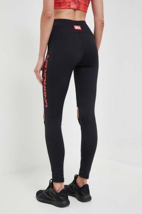 LaBellaMafia leggins de antrenament Unbroken culoarea negru, cu imprimeu