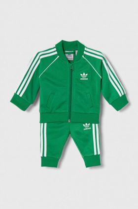 adidas Originals trening bebelusi culoarea verde