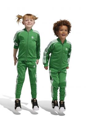 adidas Originals trening copii culoarea verde