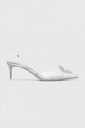 Aldo pantofi cu toc Barbieslingb culoarea transparent, cu toc deschis, 13642162.BARBIESLINGB