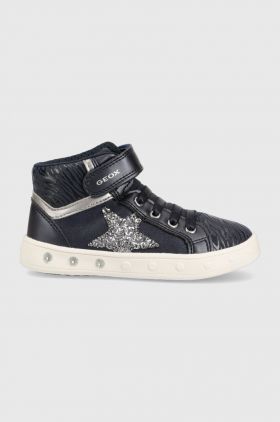 Geox sneakers pentru copii culoarea albastru marin