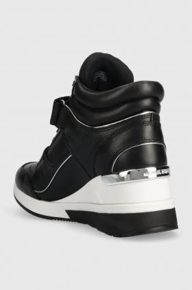 MICHAEL Michael Kors sneakers din piele Gentry culoarea negru, 43F3GYFE2L