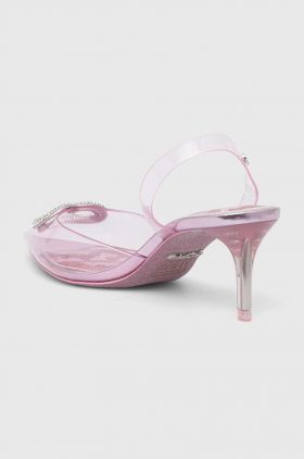 Aldo pantofi cu toc Barbieslingb culoarea transparent, 13642158.BARBIESLINGB