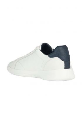 Geox sneakers din piele U KENNET A culoarea alb, U256FA 00047 C1000