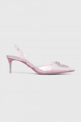 Aldo pantofi cu toc Barbieslingb culoarea transparent, 13642158.BARBIESLINGB