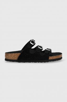 Birkenstock slapi copii Florida culoarea negru