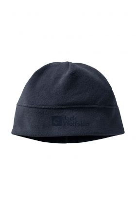 Jack Wolfskin caciula copii REAL STUFF BEANIE culoarea albastru marin, din tesatura neteda