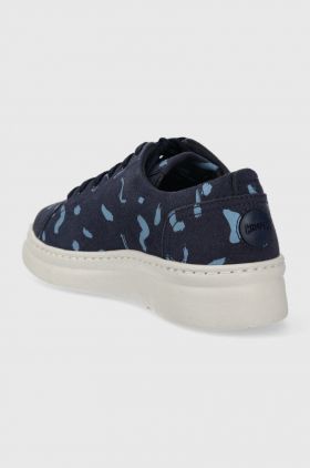Camper sneakers din piele intoarsă Runner Up culoarea albastru marin, K200645.074