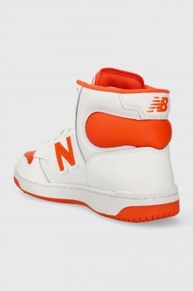 New Balance sneakers BB480SCA culoarea alb