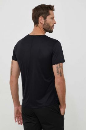 Asics tricou de alergare culoarea negru, cu imprimeu